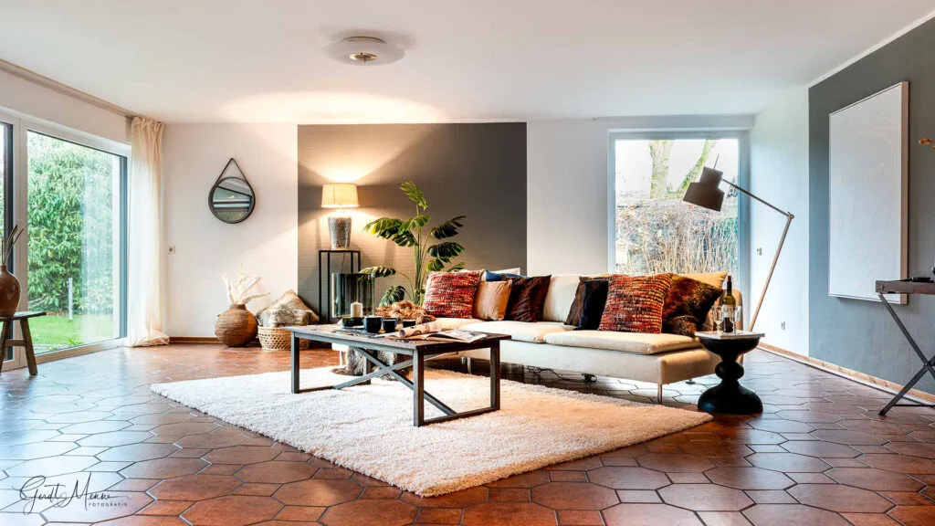 Immobilienmakler Bochum Gerdt Menne ZweiFamilienHaus kaufen in Herne Baukau 1a hier WohnZimmer